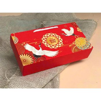 Hộp 2 Bánh Trung Thu Nguyệt Hạc Sum Vầy Tân Dân Lợi