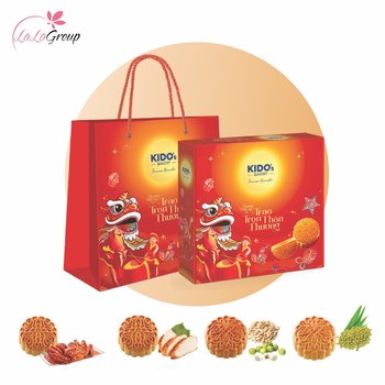 Hộp 4 Bánh Trung Thu KIDO Cát Tường