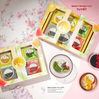 Bánh trung thu Kinh Đô Tuyết - Hộp 6 bánh (T6)