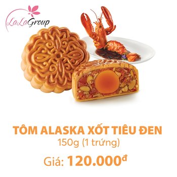 Bánh trung thu KIDO tôm Alaska xốt tiêu đen 1 trứng 150g (TO1)