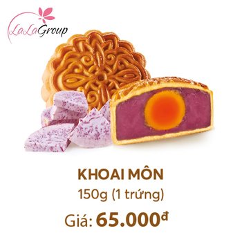 Bánh Trung Thu Thọ Phát Khoai Môn 1 Trứng 150g (TM1)