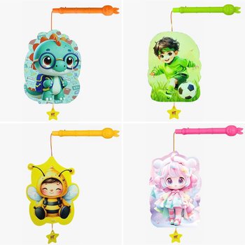 Lồng đèn trung thu kèm nhạc vui nhộn, nhiều mẫu đáng yêu cho bé