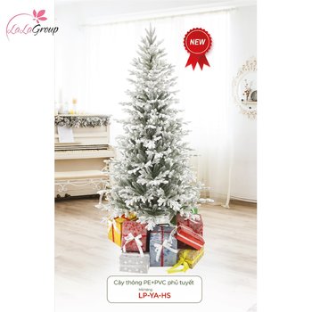 Cây thông PE PVC phủ tuyết