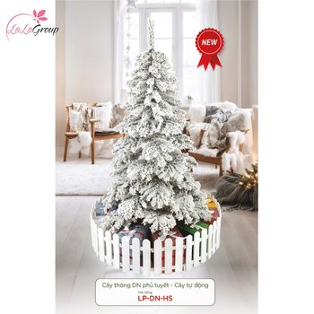 Cây thông DN phủ tuyết - Cây tự động