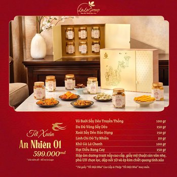 Hộp Quà Tết Xuân An Nhiên 01 (NL)