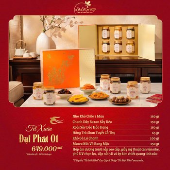 Hộp Quà Tết Xuân Đại Phát 01 (NL)