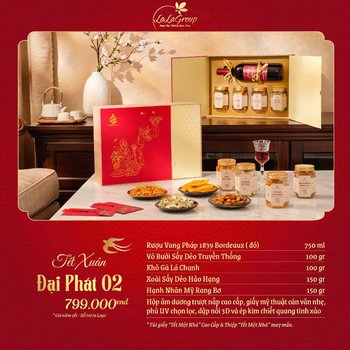 Hộp Quà Tết Xuân Đại Phát 02 (NL)