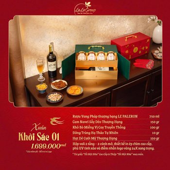 Hộp Quà Tết Xuân Khởi Sắc 01 (NL)