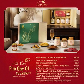 Hộp Quà Tết Xuân Phú Quý 01 (NL)