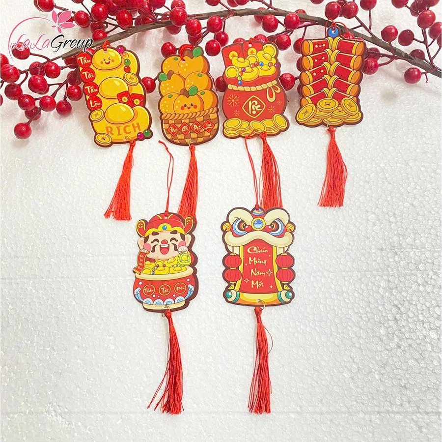 Set 6 lộc treo tấn tài tấn lộc