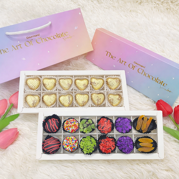 Hộp 12 viên socola valentine ngọt ngào