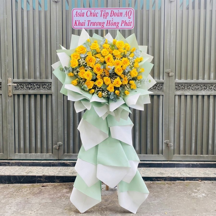 Hoa Khai Trương Vàng An Khang