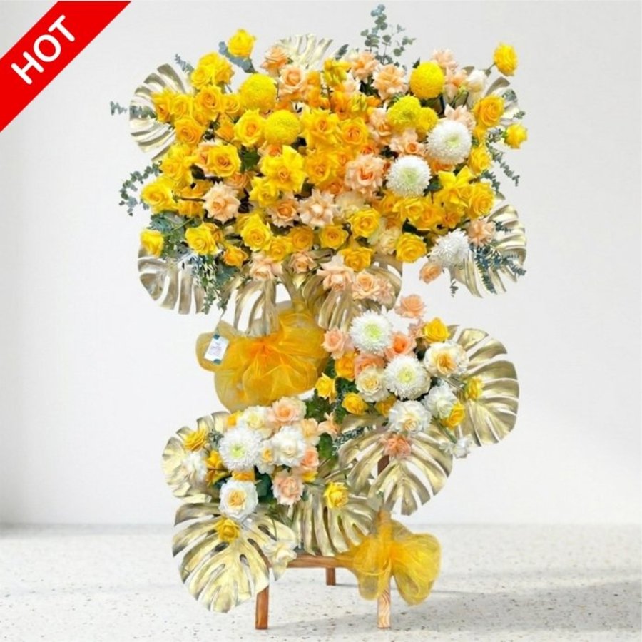 Hoa Khai Trương Vàng Tài Lộc