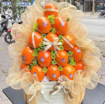 Tháp Cam Quýt Cao Cấp Nhập Khẩu Dâng Hương