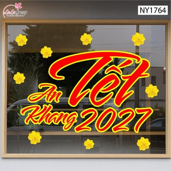 Decal Trang Trí Tết An Khang 2027