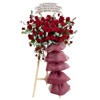 Hoa Khai Trương Tone Đỏ Đại Cát