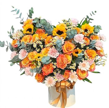 Giỏ Hoa Hướng Dương Kiêu Hãnh