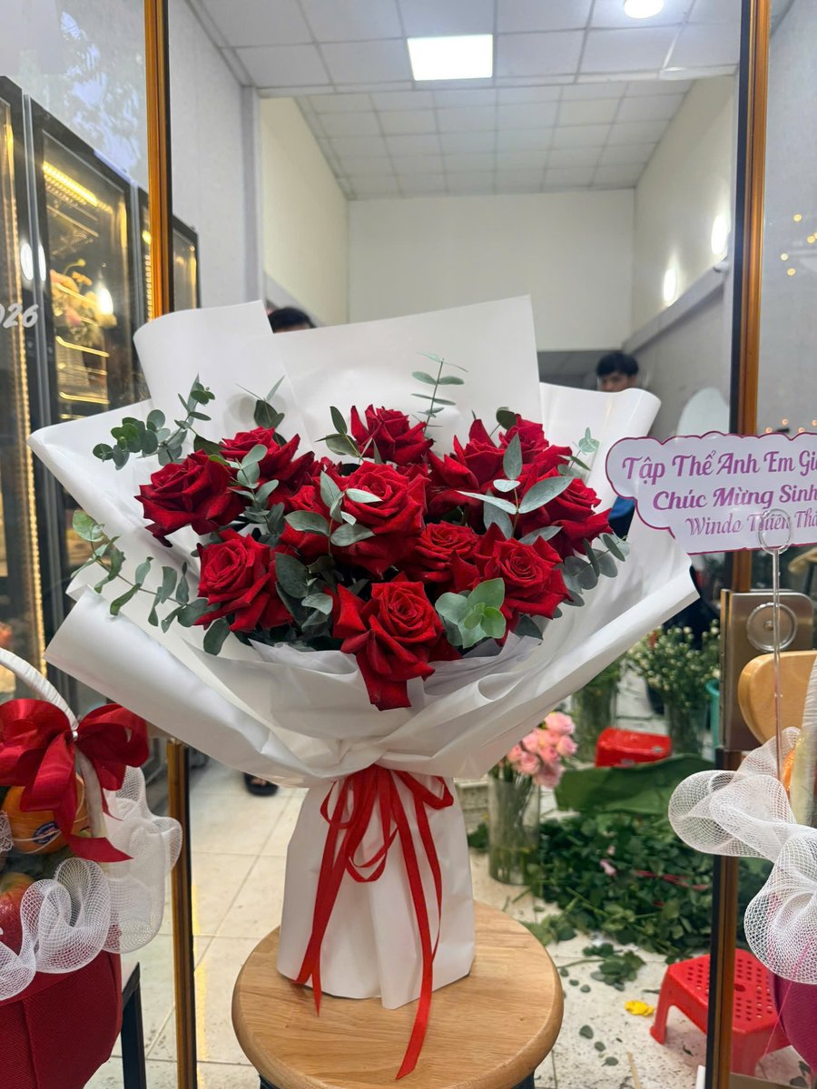 Bó Hoa Hồng Nhung Kiều Kỳ