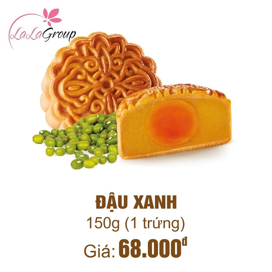(TX1) Bánh Trung Thu Thọ Phát Đậu Xanh 1 Trứng 150g