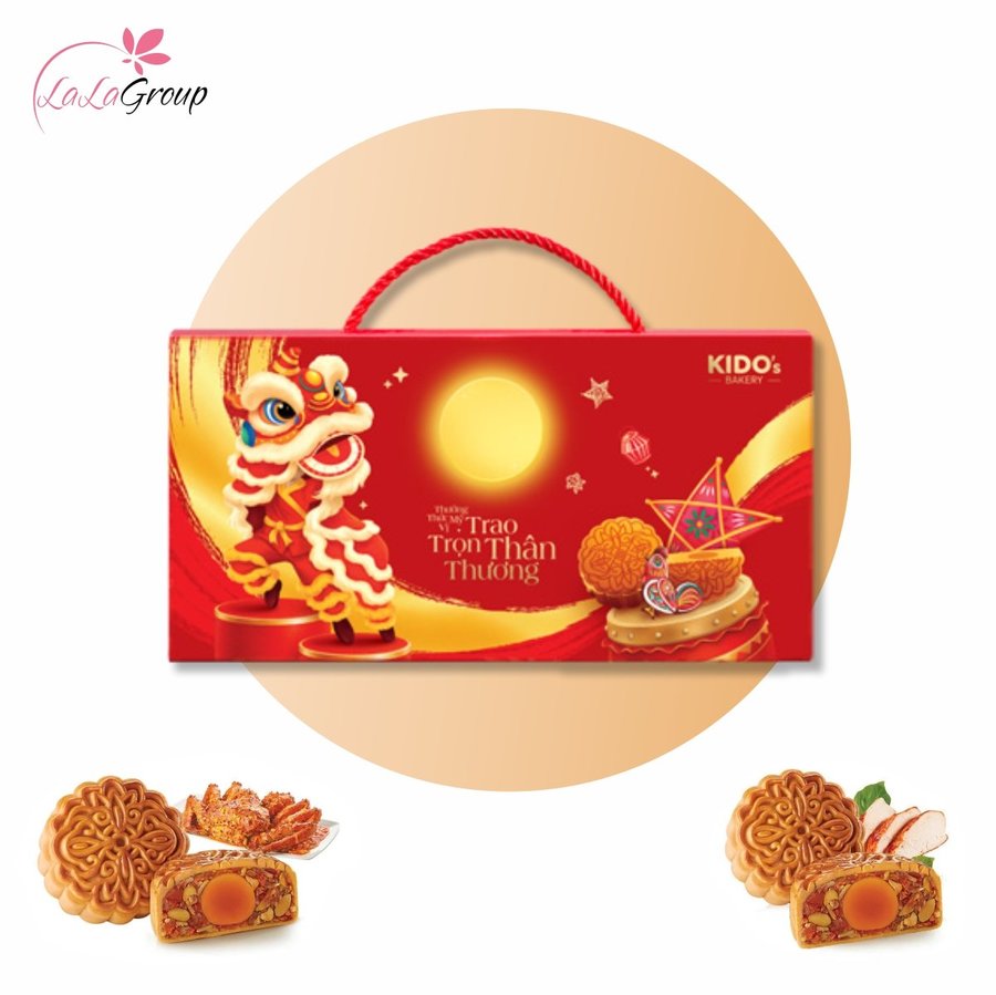 Hộp 2 Bánh Trung Thu KIDO Như Ý 150gr