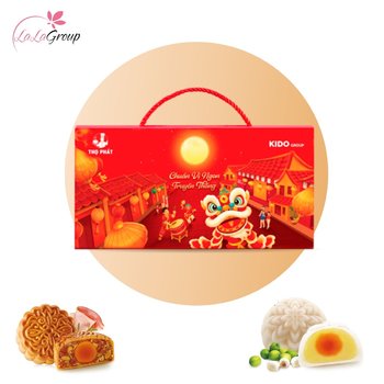 Hộp 2 Bánh Trung Thu Thọ Phát Tâm An