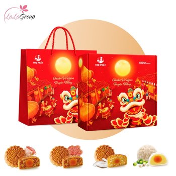 Hộp 4 Bánh Trung Thu Thọ Phát Tâm Giao