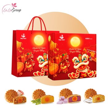 Hộp 4 Bánh Trung Thu Thọ Phát Trường An